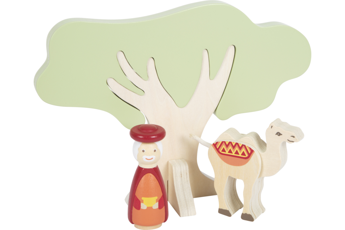 Small Foot - Houten Kerstkribbe Speelset