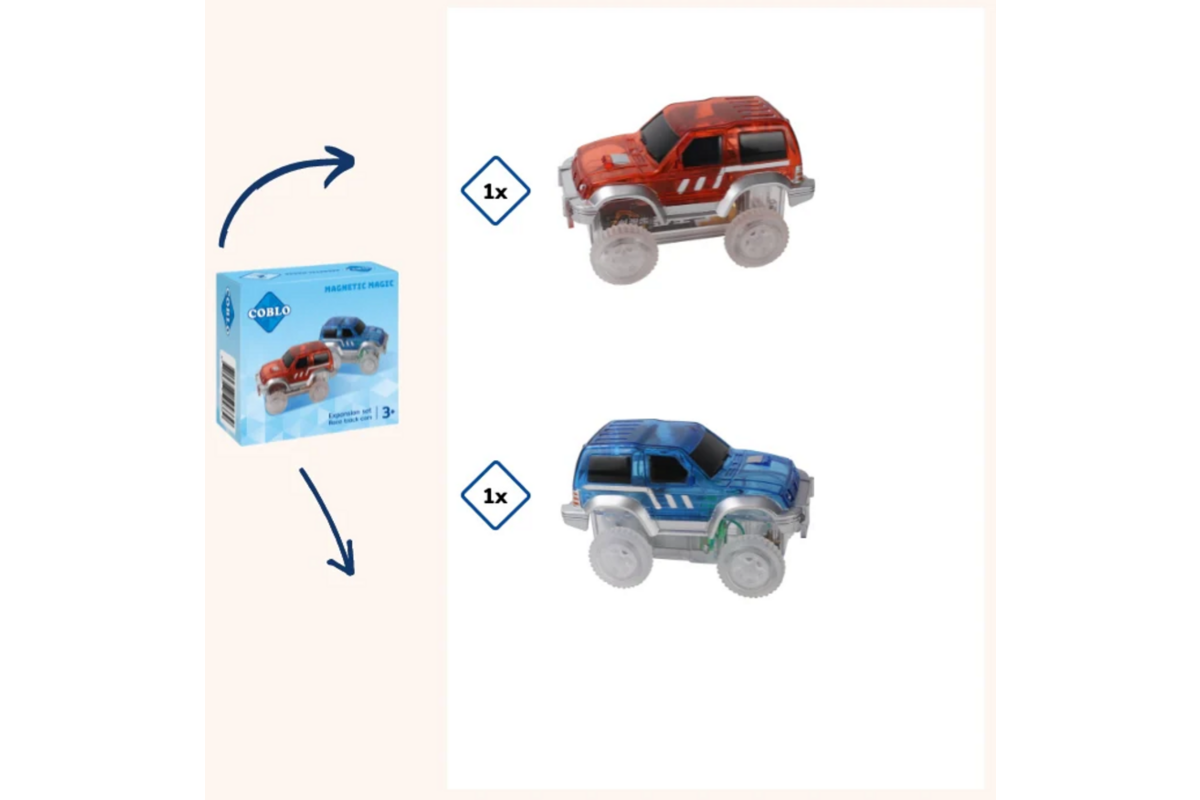 Coblo Racebaan - uitbreiding losse auto's
