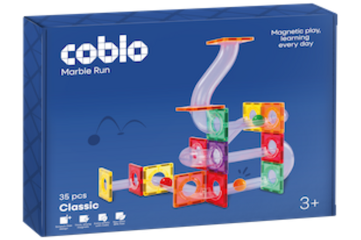 Coblo Classic Knikkerbaan - Uitbreiding 35 stuks
