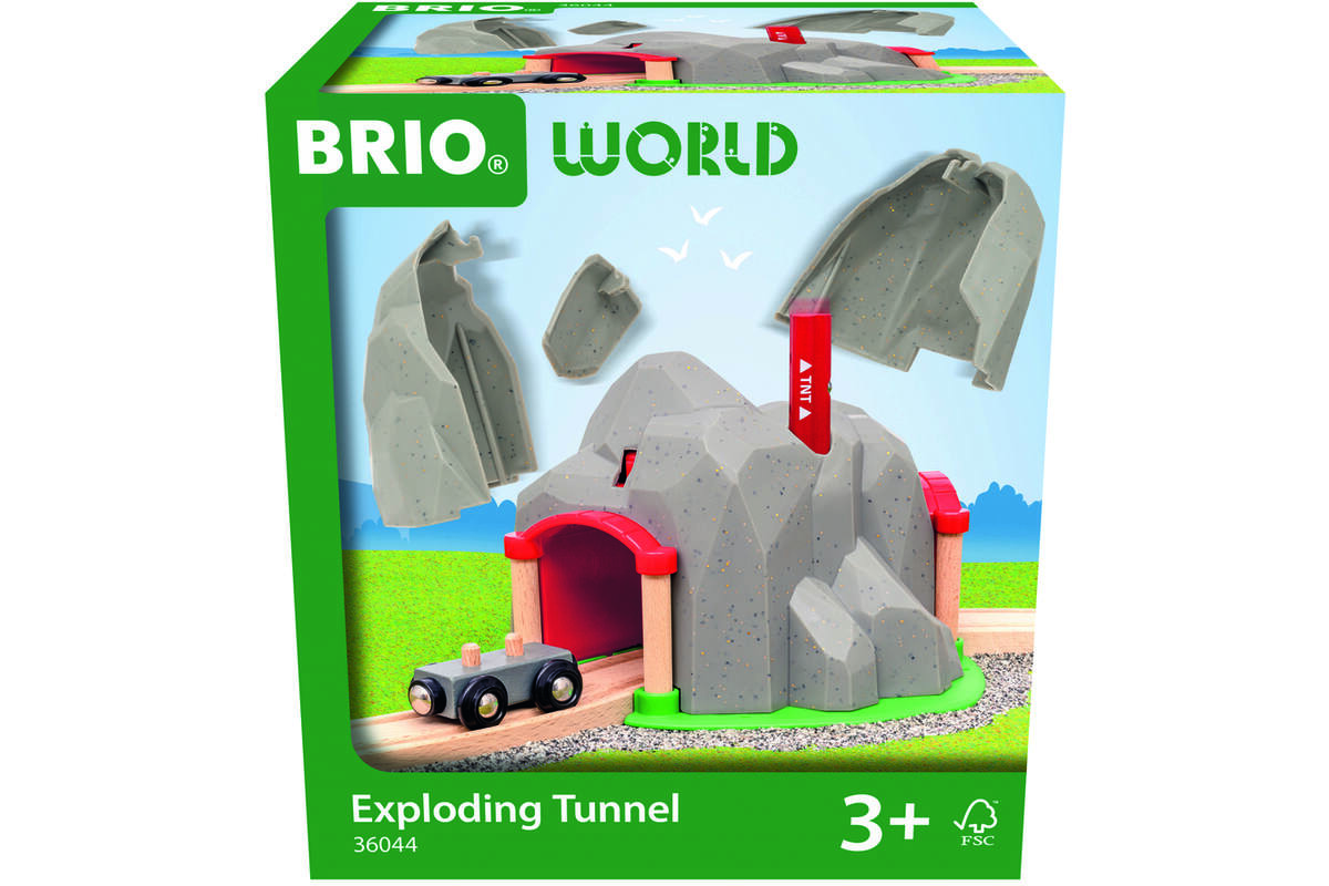 Brio Exploding Tunnel