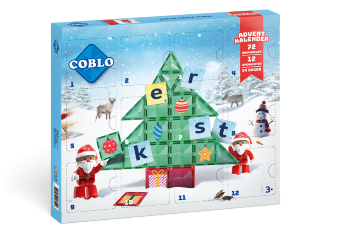 Coblo Adventkalender - 72 stuks