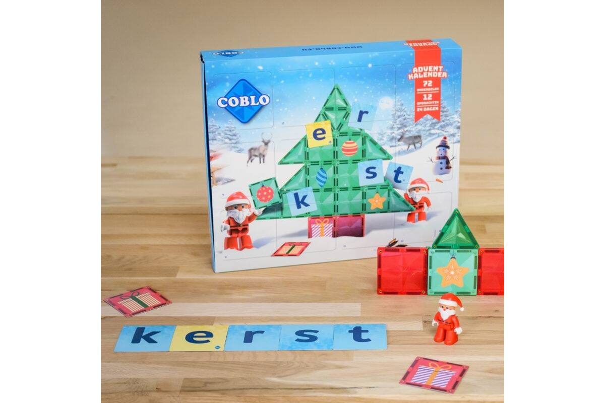 Coblo Adventkalender - 72 stuks