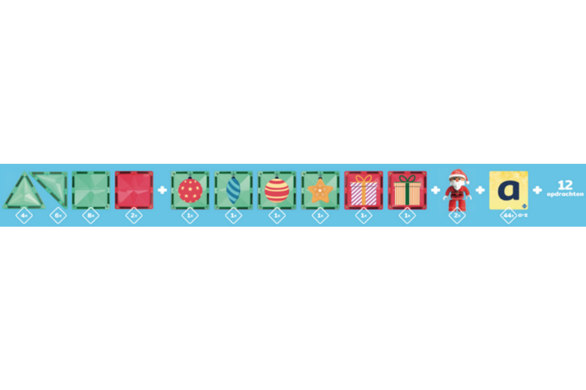 Coblo Adventkalender - 72 stuks