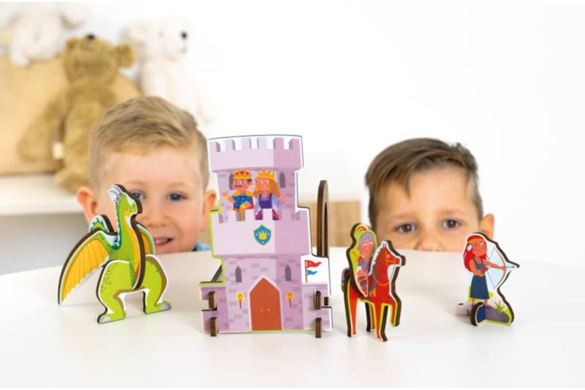 Avonturenpuzzel ridders 3D