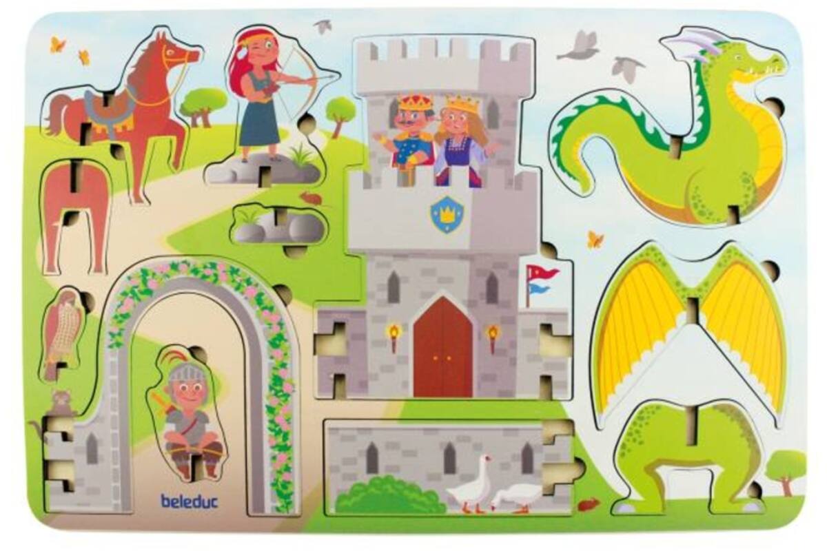 Avonturenpuzzel ridders 3D
