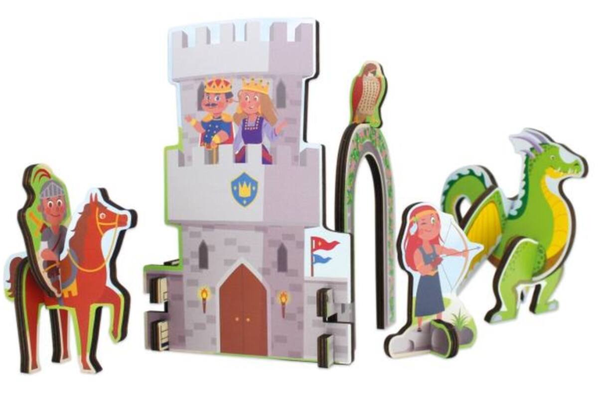 Avonturenpuzzel ridders 3D