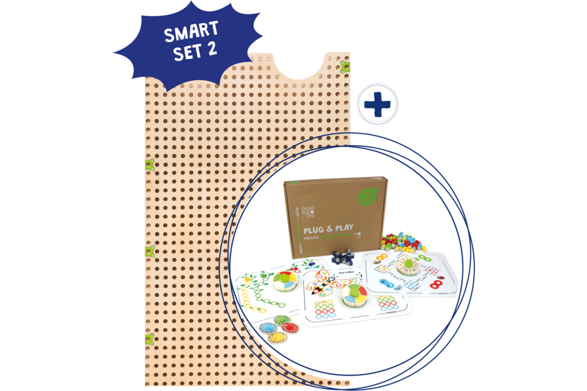 Plug it Smart Speelset : Basisplaat + Spelset / Folies