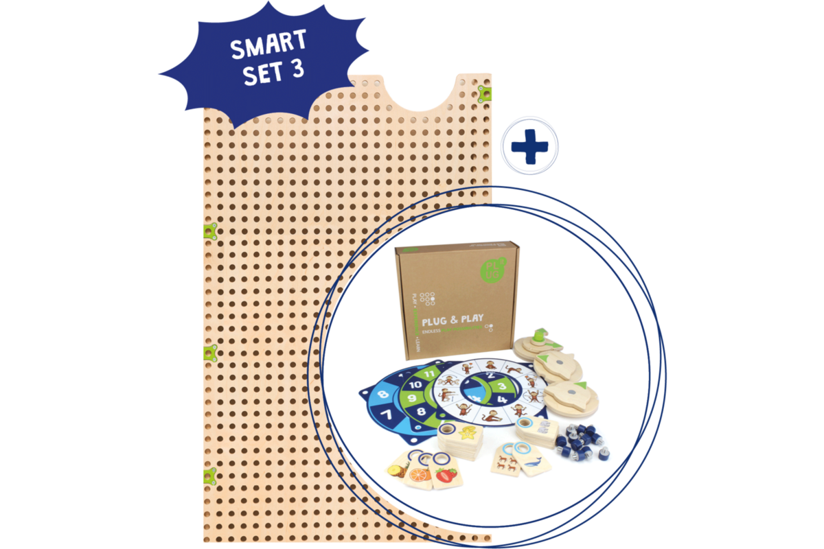 Plug It Smart Klok & Actie Folie-Set: Basisplaat + Klok&Actie Folieset