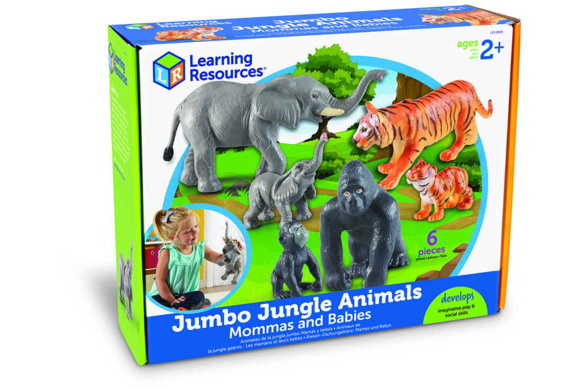 Jumbo jungledieren - mama's en baby's