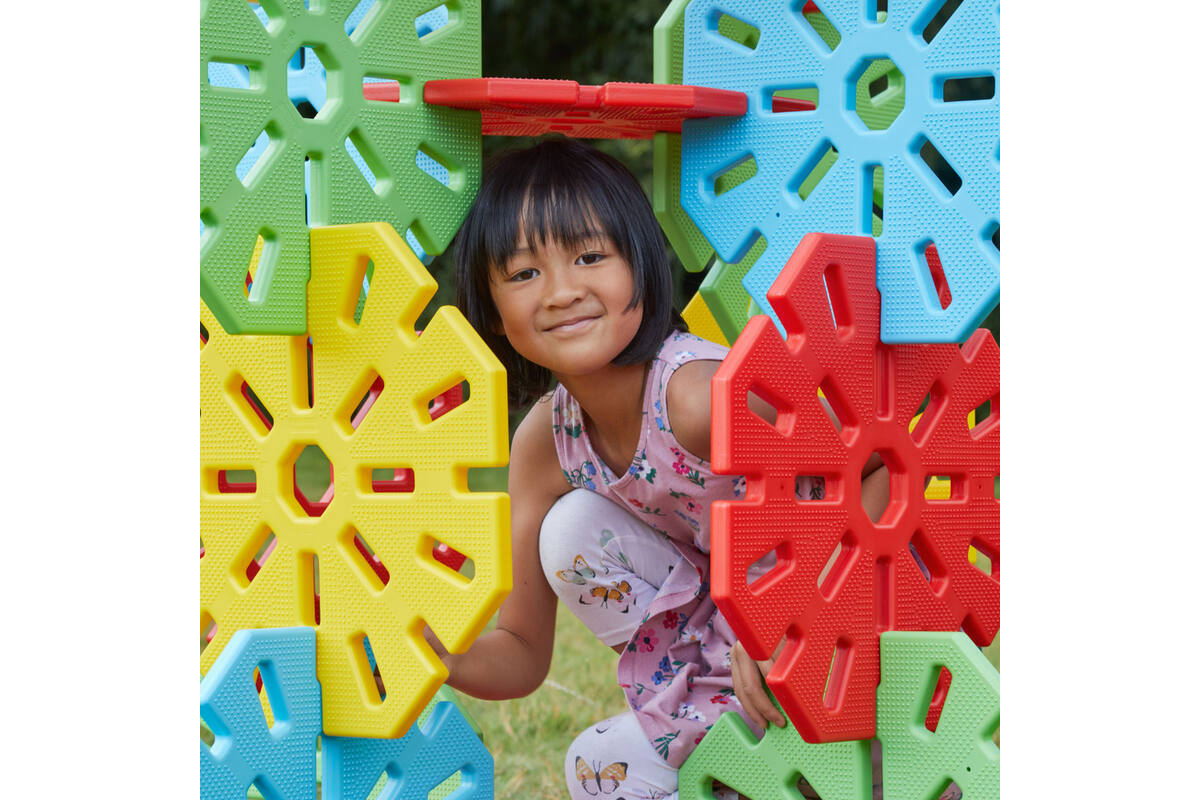 Polydron XL Octoplay, 42 Stuks