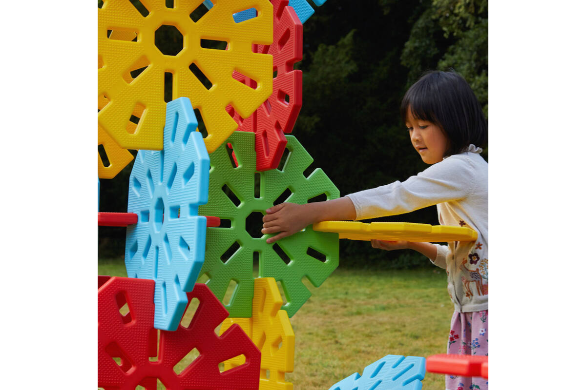 Polydron XL Octoplay, 42 Stuks