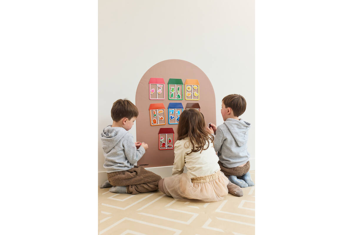 Magnetisch behang, verwijderbaar, Mocha