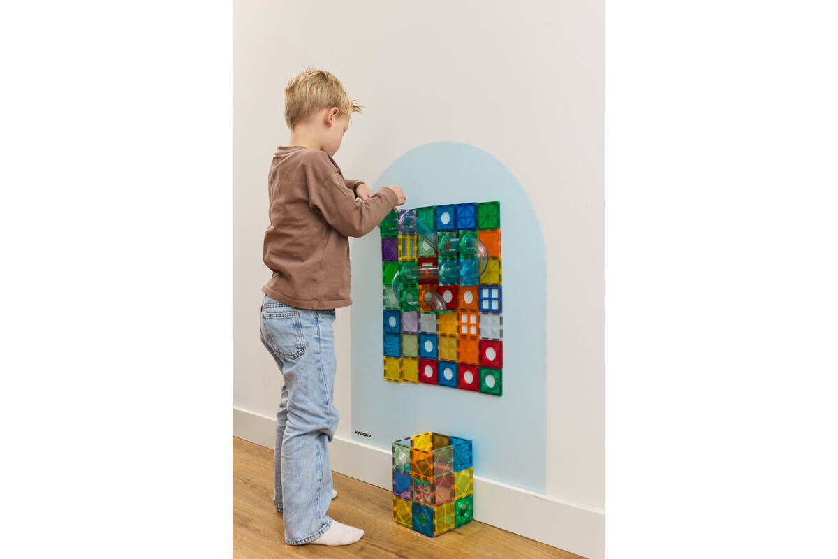 Magnetisch behang, verwijderbaar, Sky Blue