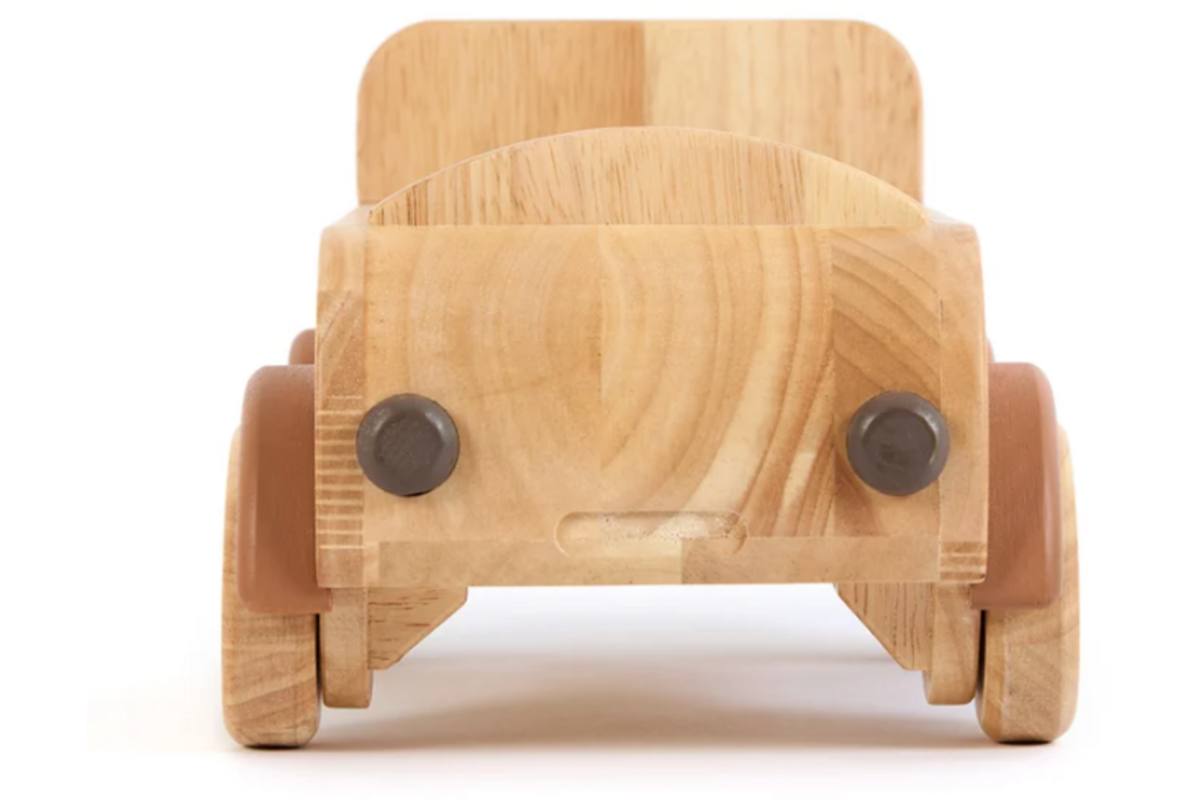 Auto groot, van hout