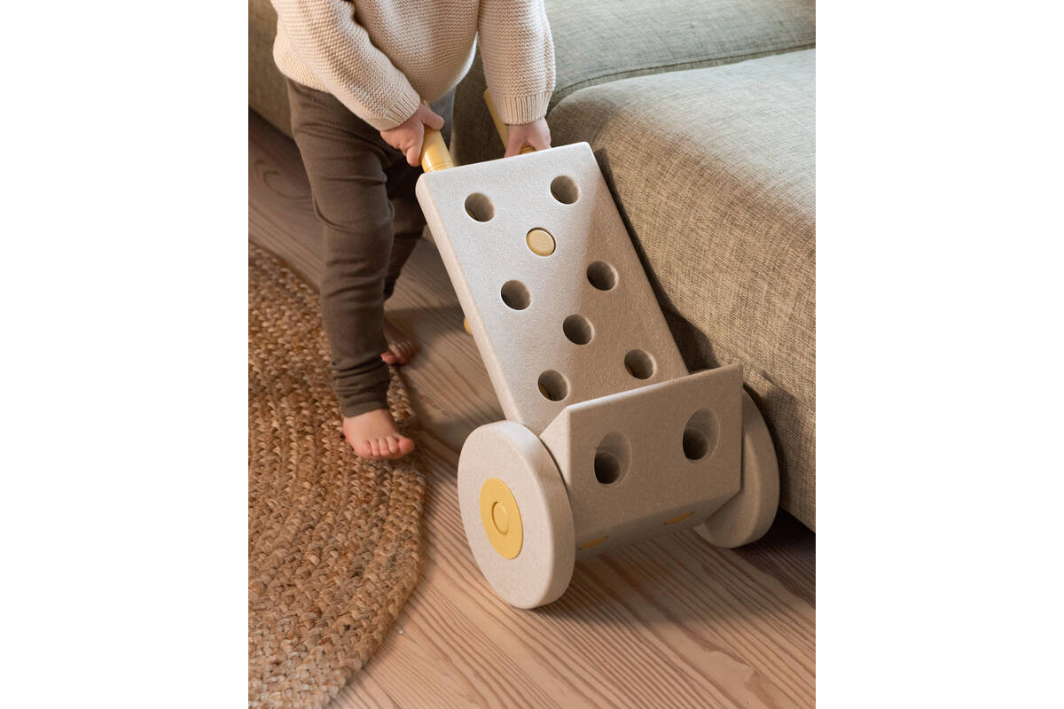 MODU wielenset foam, Sand Grey / Honey Yellow