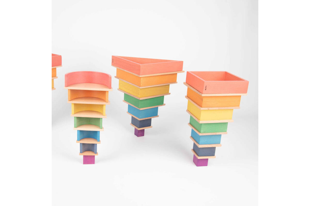 Regenboog architectenset