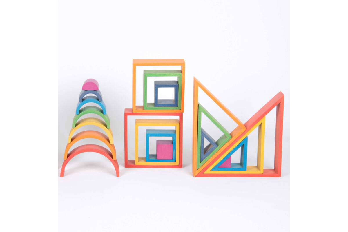 Regenboog architectenset