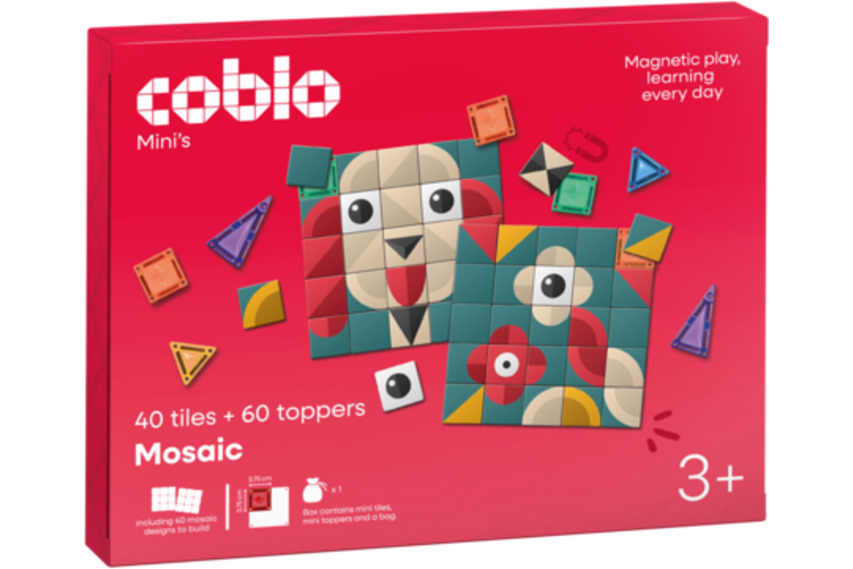 Coblo Mini's + Mosaic toppers