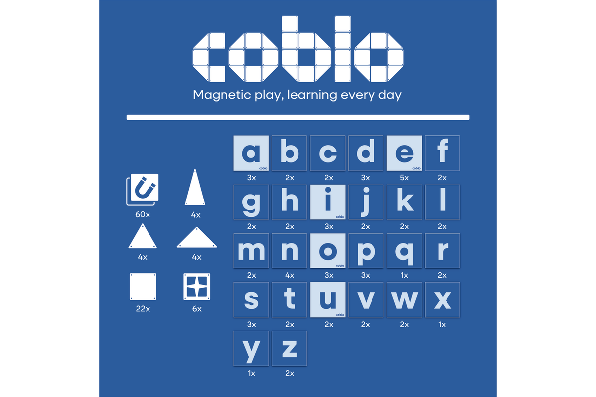 Coblo Mini's + Letter toppers
