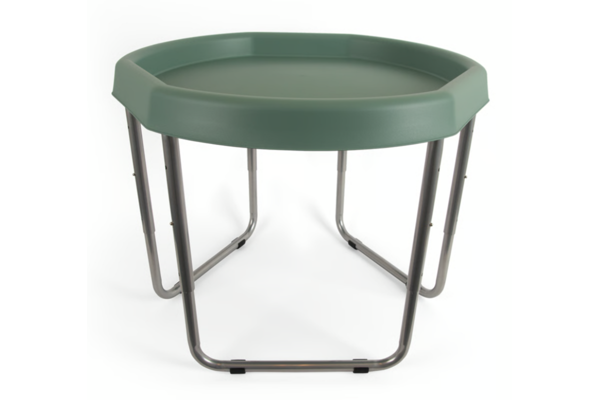 Tuff tray | zeshoek | Groen, 73 cm met frame