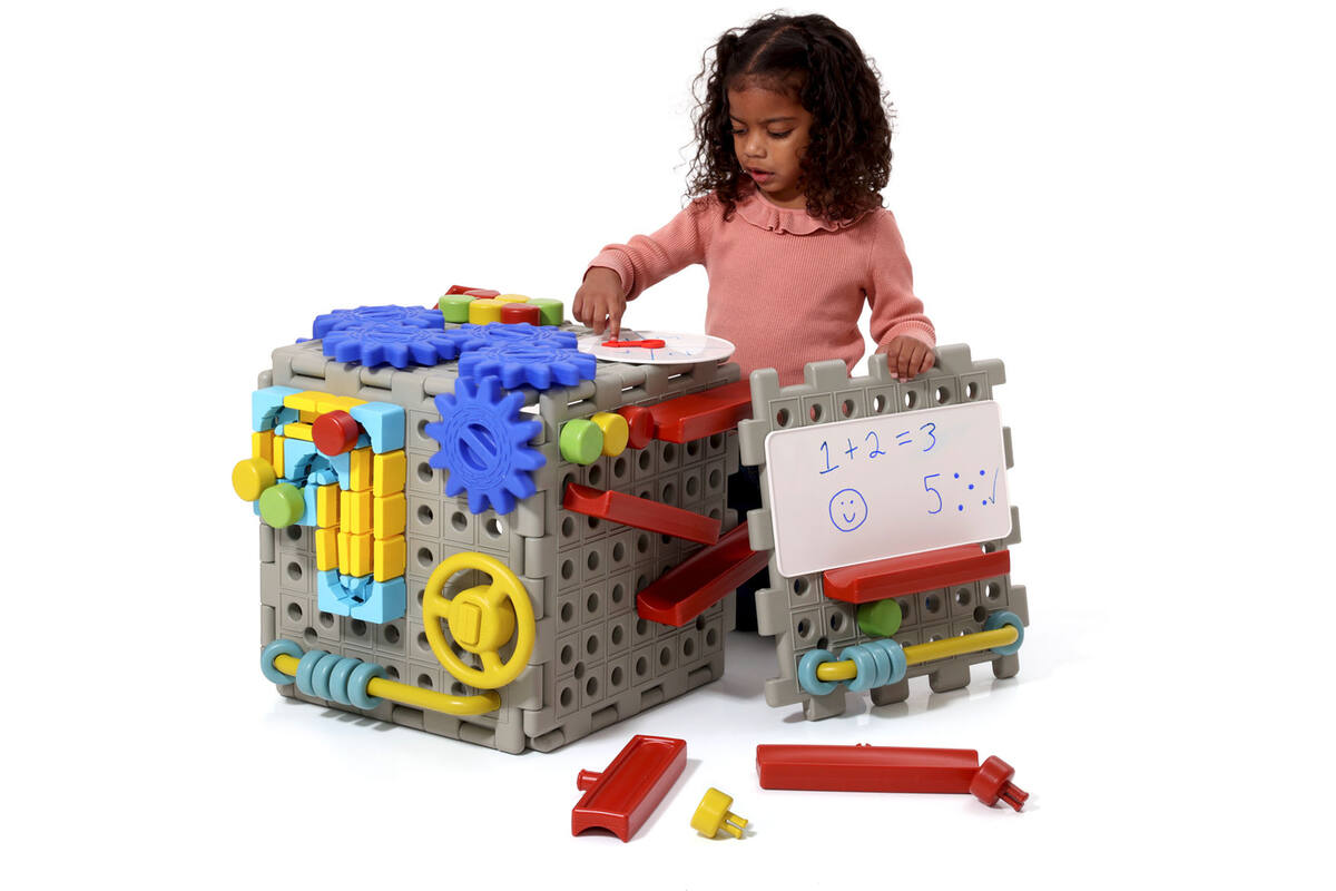 XL Polydron Activiteitenbord