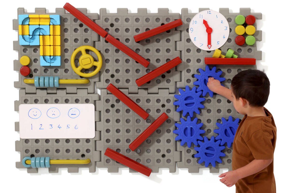 XL Polydron Activiteitenbord