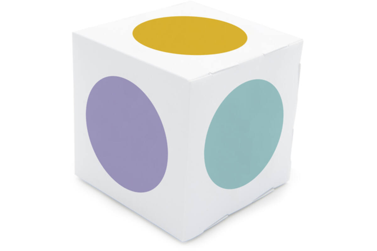 Speelmat twister | handen en voeten, incl. dobbelsteen, 100 x 200 cm