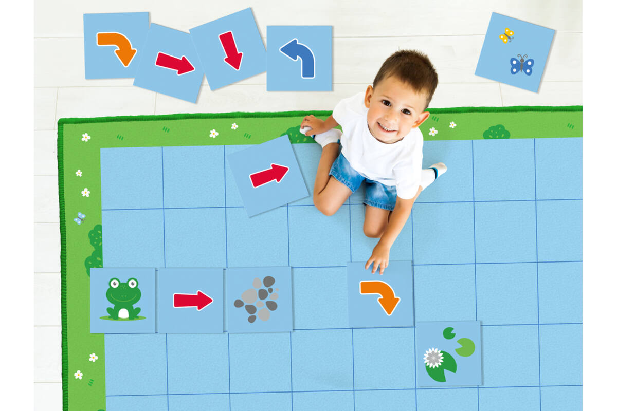 Speelmat coderen | inclusief tegels, 200 x 300 cm