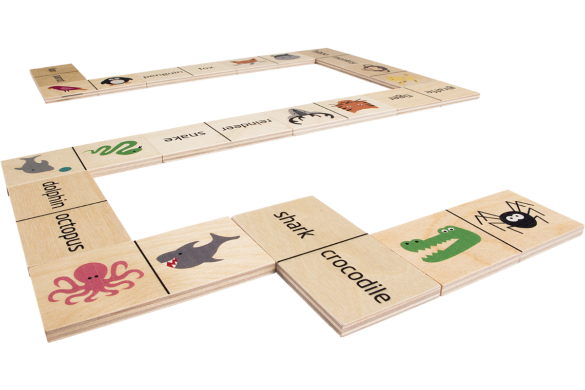 Domino dieren Engels