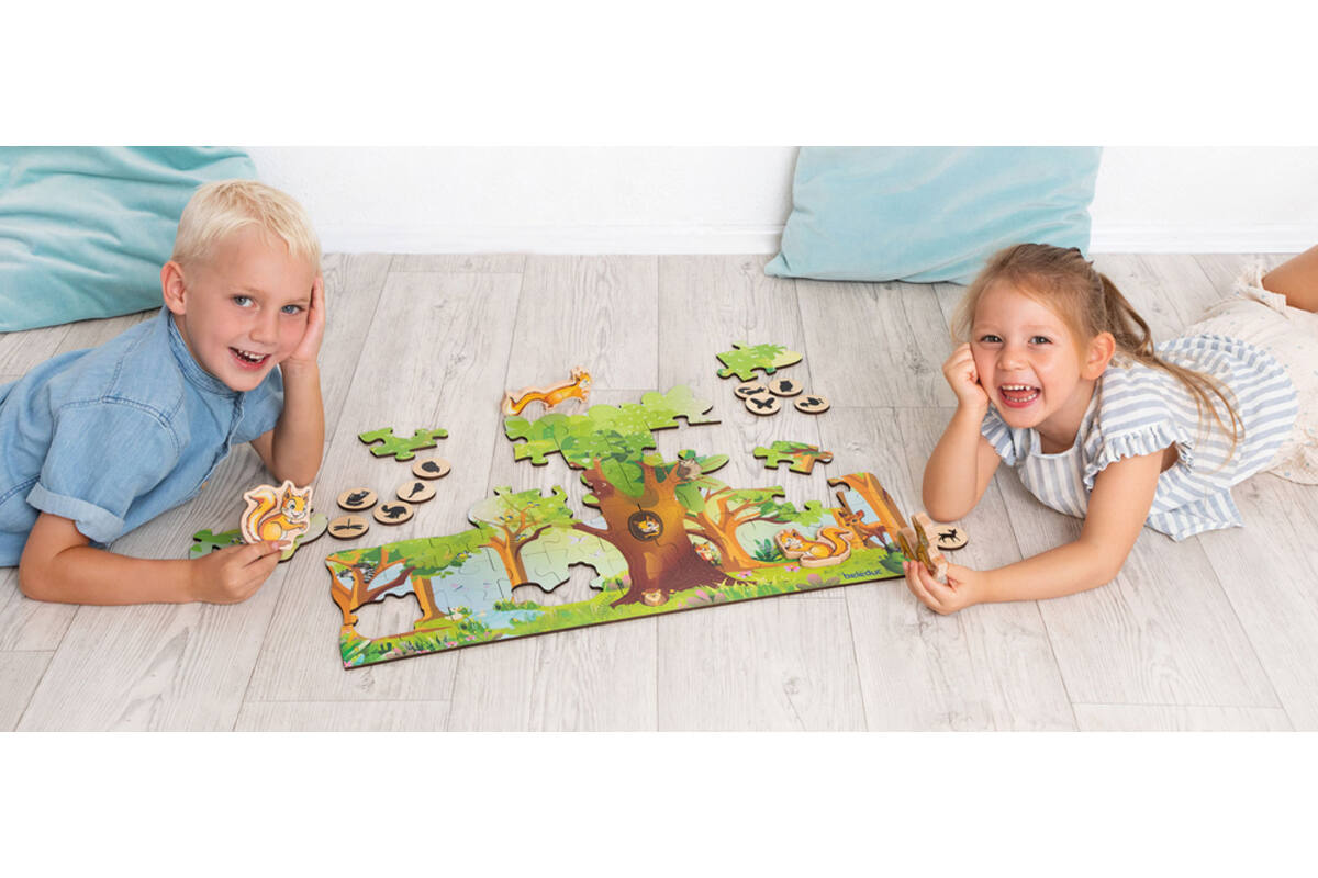 Puzzel XXL - Nuki & vrienden