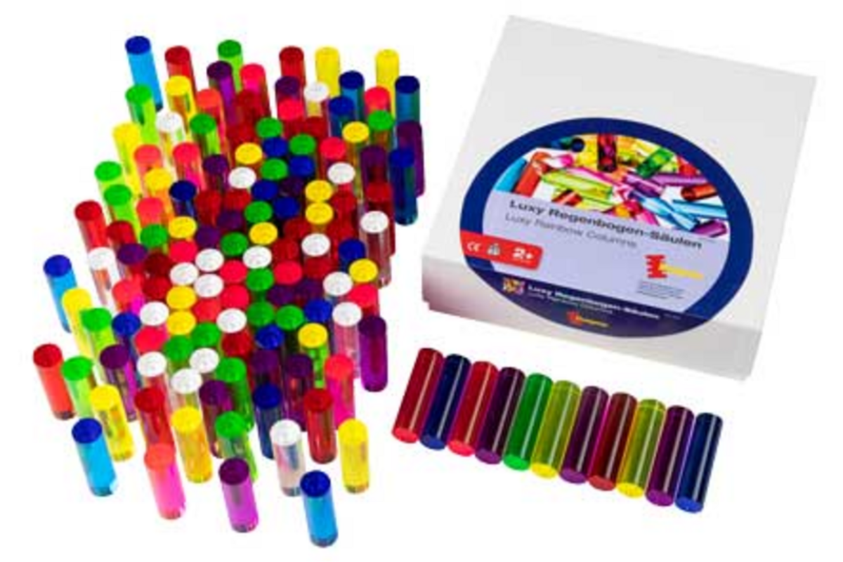 Luxe regenboogcilinders