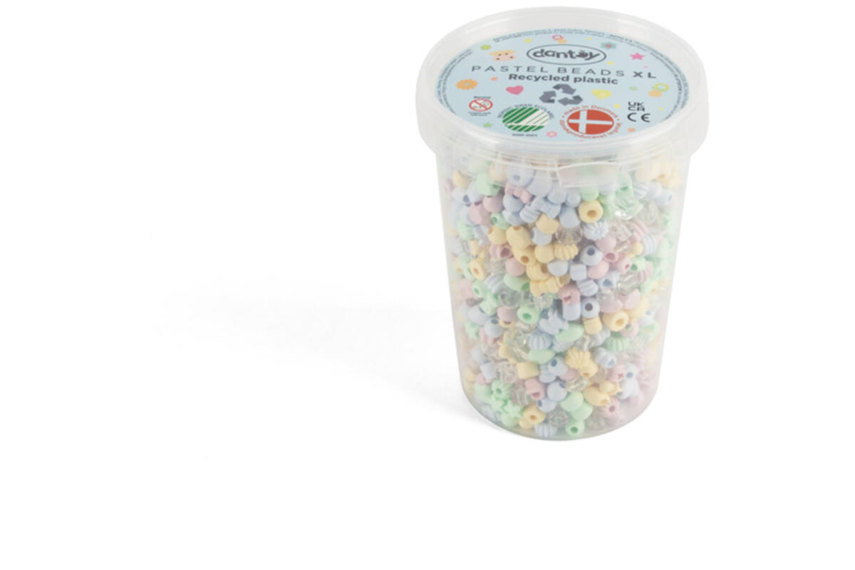 Kralen ECO Pastel XL, 1580 stuks