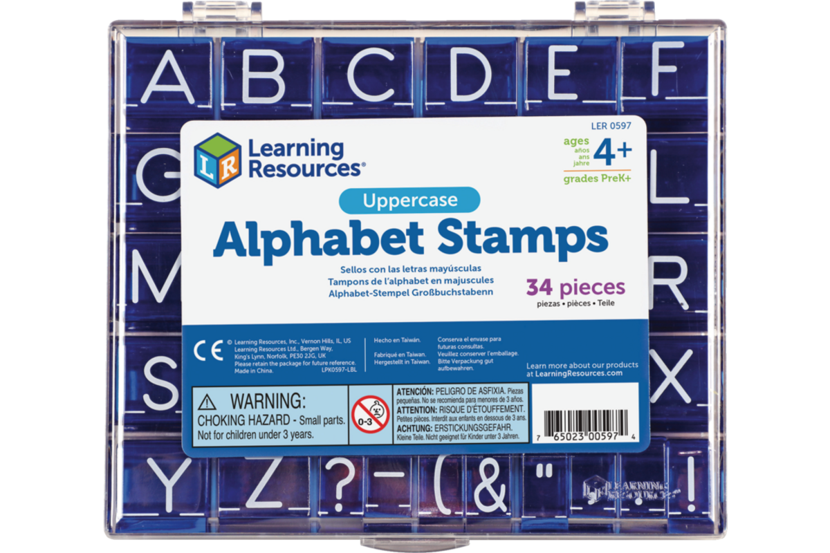 Letterstempels hoofdletters
