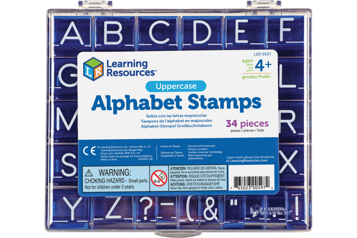 Letterstempels hoofdletters