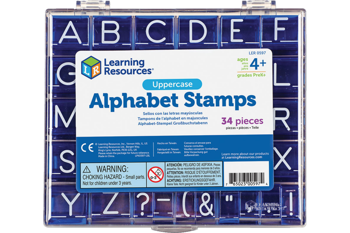 Letterstempels hoofdletters