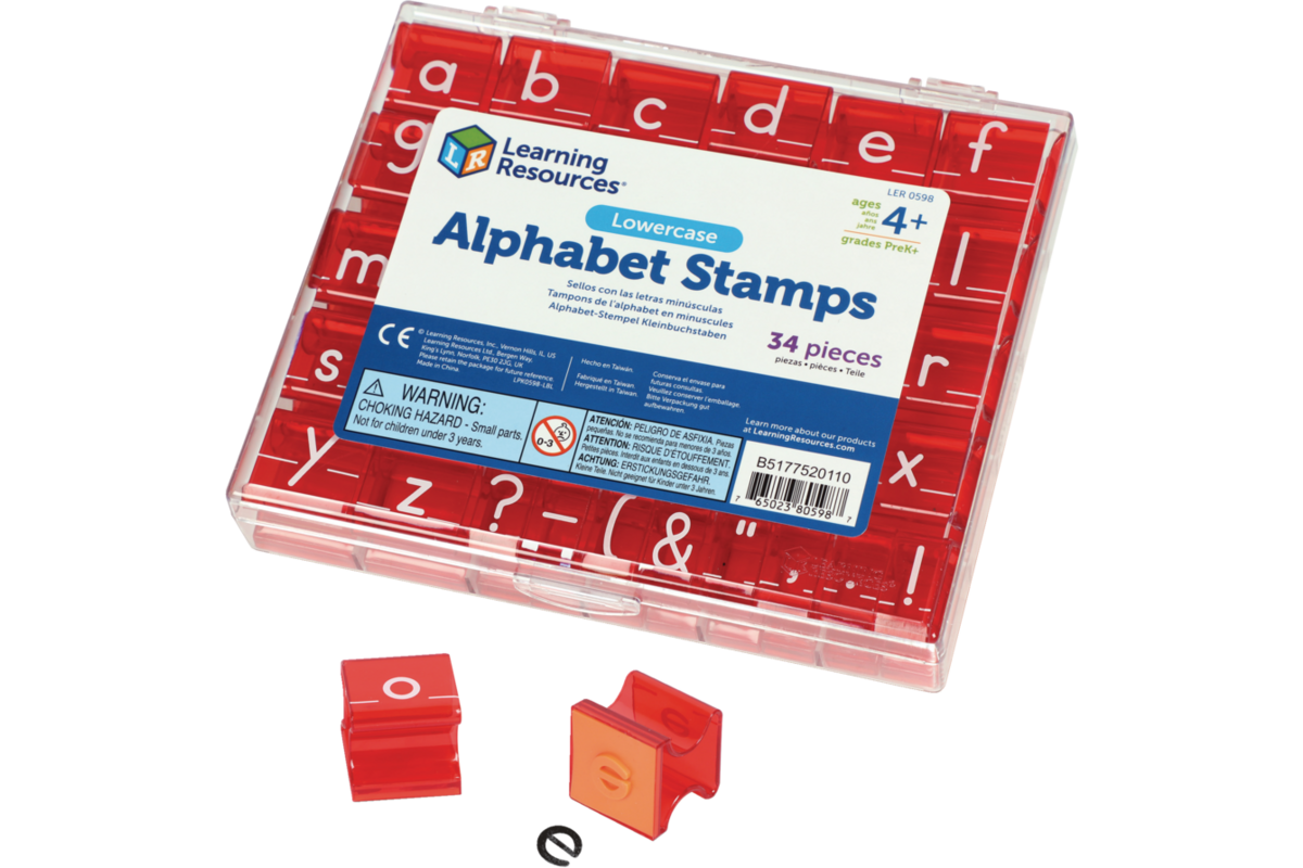 Letterstempels kleine letters