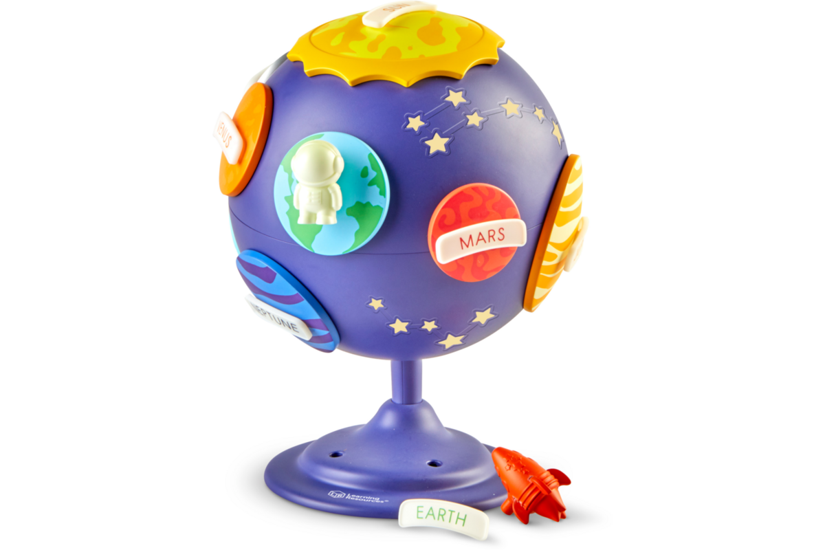 Zonnestelsel puzzel wereldbol