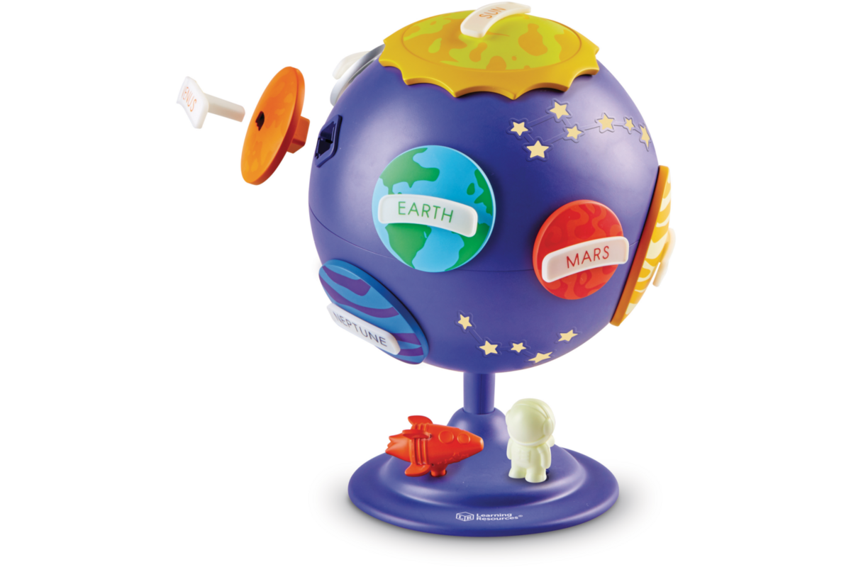Zonnestelsel puzzel wereldbol