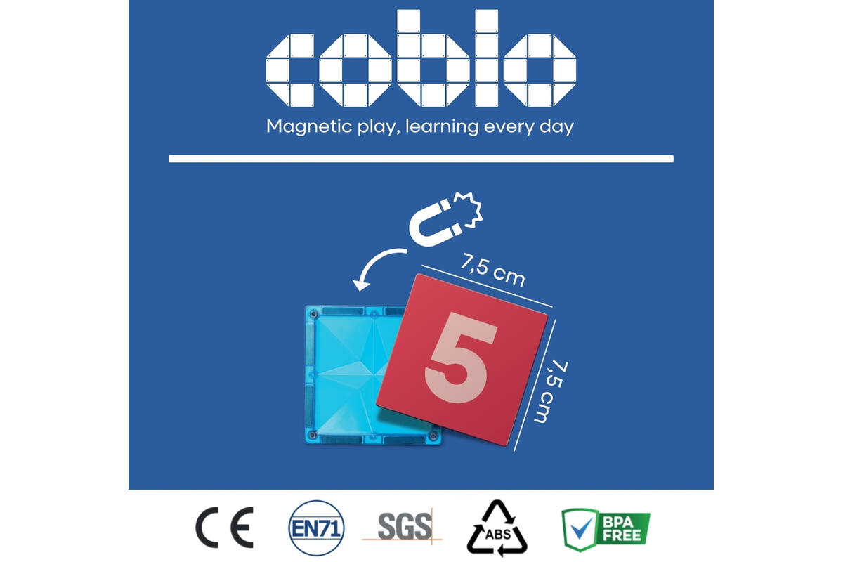 Coblo Toppers Cijfers - 60 stuks