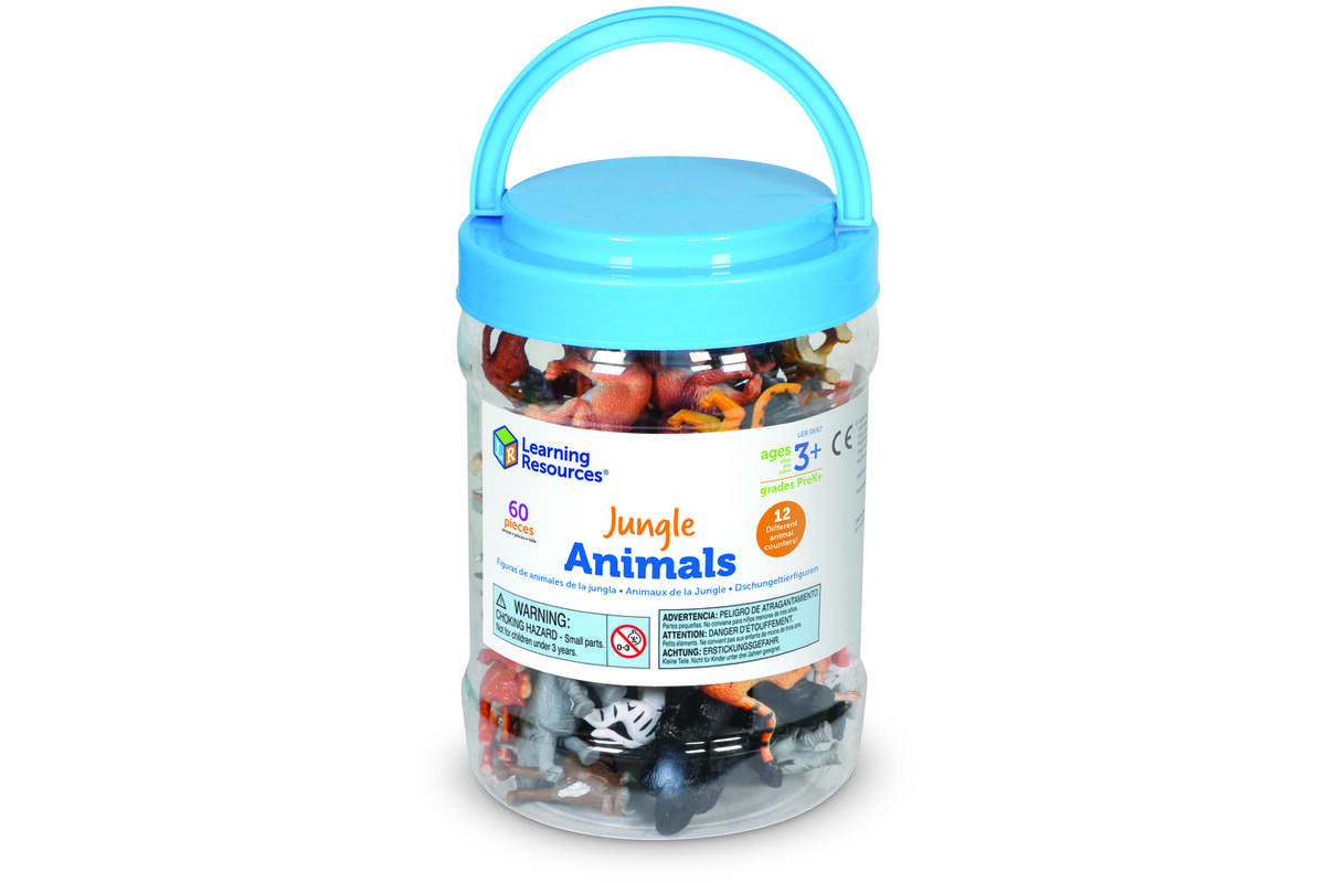 Dierentellers Jungle (Set van 60)