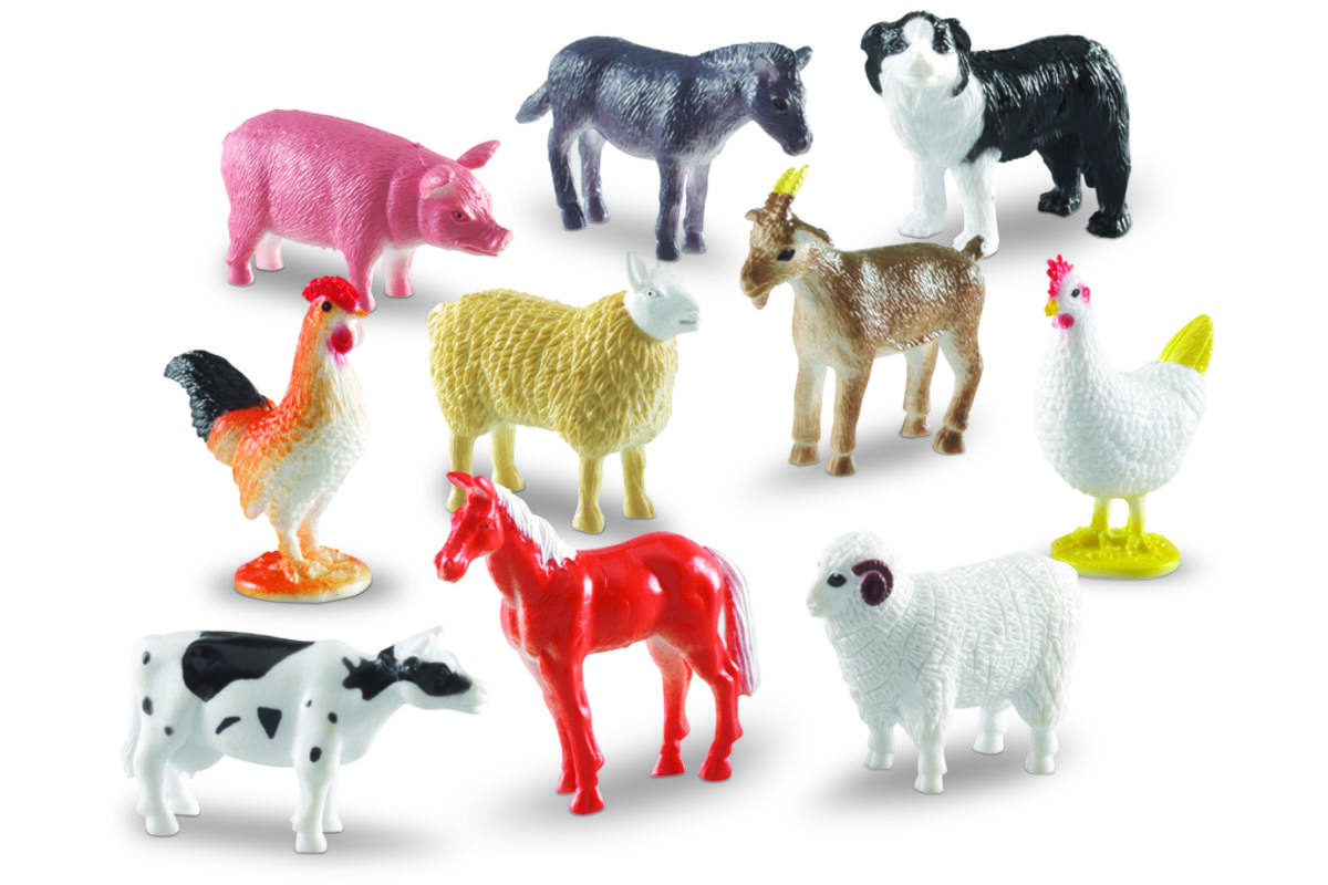 Dierentellers Boerderij (set van 60)