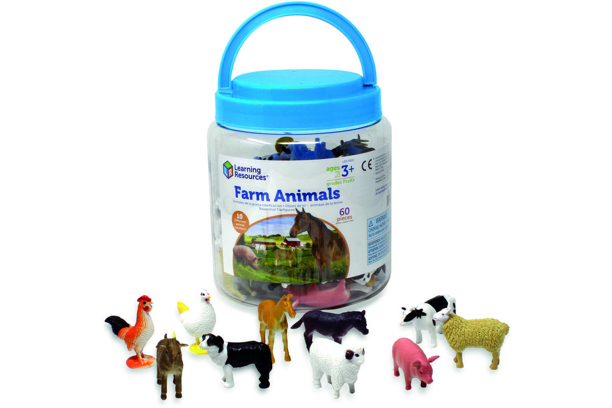 Dierentellers Boerderij (set van 60)
