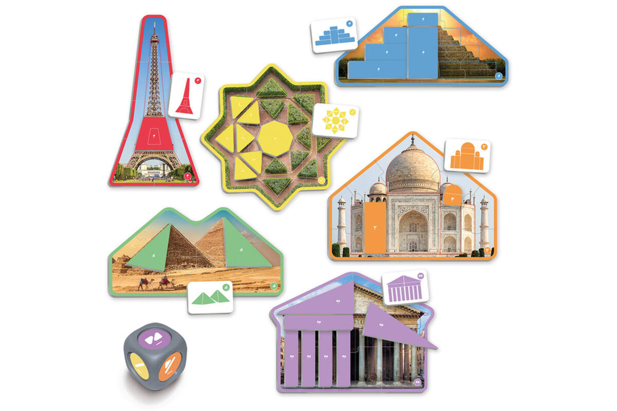 Geometrische vormen in architectuur