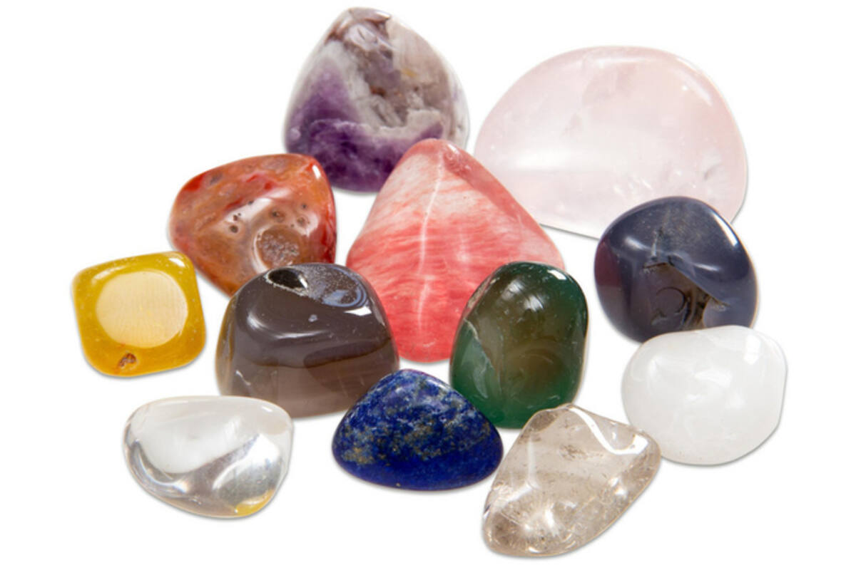 Edelstenen, 12 stuks