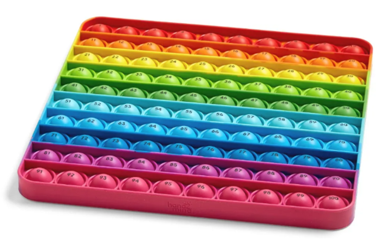 Honderdbord sensorische bubbelpopper