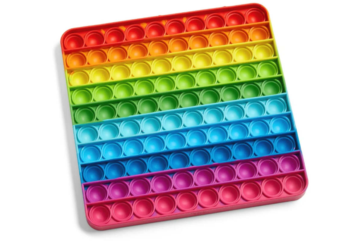 Honderdbord sensorische bubbelpopper
