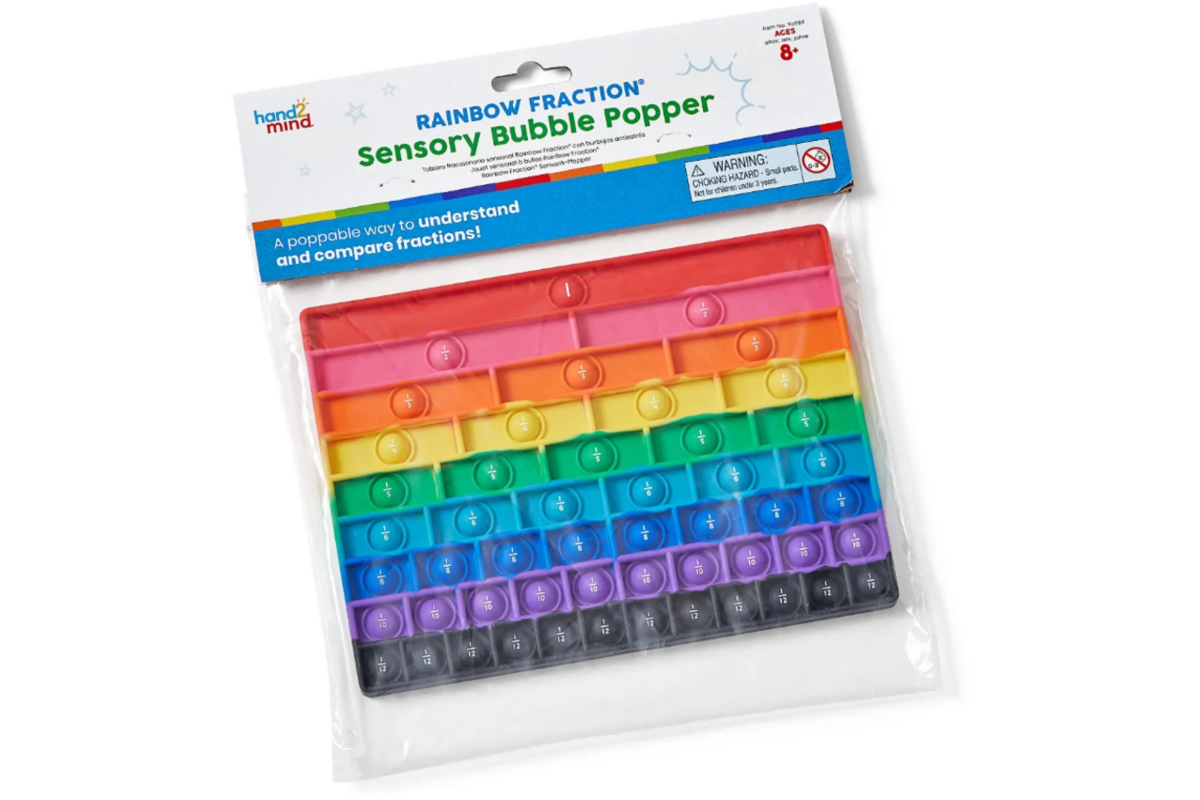 Rainbow Fraction® sensorische bubbelpopper