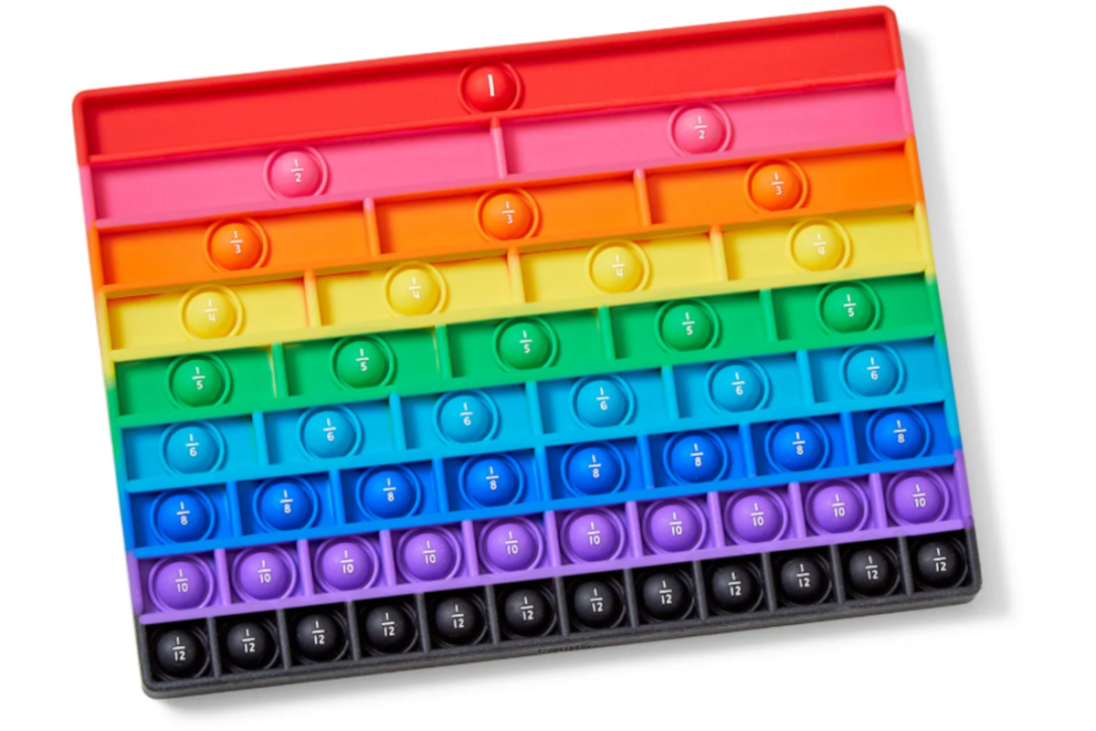 Rainbow Fraction® sensorische bubbelpopper