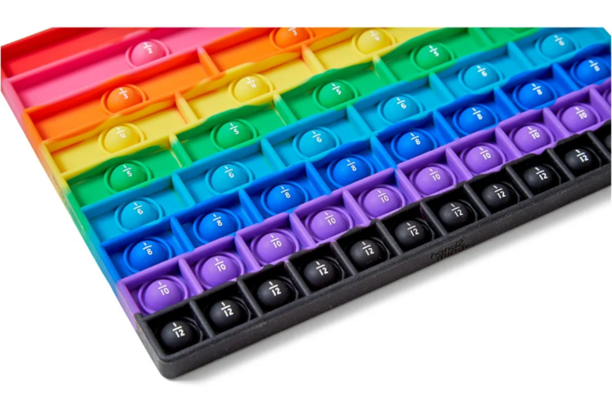 Rainbow Fraction® sensorische bubbelpopper