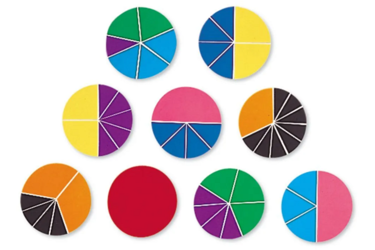Rainbow Fraction® Circles